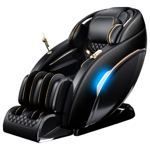 VCT Luxus 3D Shiatsu Royal <span class=keywords><strong>Massage</strong></span> stuhl Mikro computer Gemütliche Spa-Musik Innovative menschliche Berührung für Büro-Einkaufs zentrum für Körper - Product Image 1