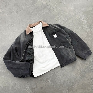 Veste de travail en toile de canard vintage personnalisée, style charpentier, avec doublure, de haute qualité, coupe ample - Product Image 5