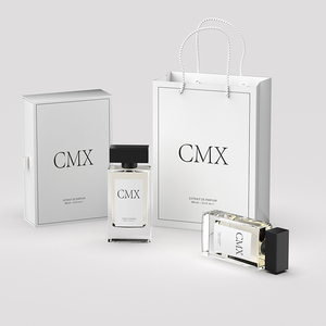 Confezione regalo di lusso con Logo personalizzato <span class=keywords><strong>da</strong></span> 60ml 80ml bottiglie di profumo rettangolari vuote <span class=keywords><strong>da</strong></span> 100ml con confezione e <span class=keywords><strong>borsetta</strong></span> - Product Image 3