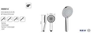 <span class=keywords><strong>Pommeau</strong></span> <span class=keywords><strong>de</strong></span> <span class=keywords><strong>douche</strong></span> à main pour salle <span class=keywords><strong>de</strong></span> bain OEM ODM à 5 réglages avec hydromasseur à bulles <span class=keywords><strong>sans</strong></span> perçage - Product Image 3