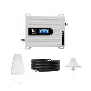 Nuevo <span class=keywords><strong>Amplificador</strong></span> de Señal <span class=keywords><strong>GSM</strong></span> Tri-Banda 5G 4G LTE de 80.0db, <span class=keywords><strong>Cobertura</strong></span> de 500-1000 m², 900 1800 2100MHz - Product Image 3