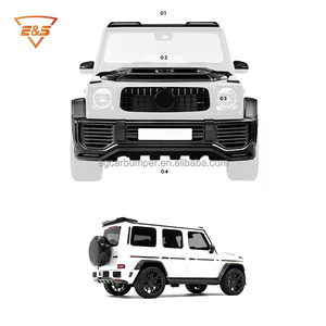 Kit de Carrocería de Fibra de Carbono Estilo <span class=keywords><strong>U</strong></span> para Mercedes Benz Clase <span class=keywords><strong>G</strong></span> W464, Accesorios para Automóviles - Product Image 1