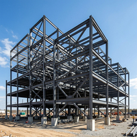 Bâtiment de bureau préfabriqué en acier de Chine, atelier, hall, hangar d'usine personnalisé, kit de construction rapide, résistant au vent, certifié CE, durable