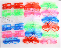 Nouveautés pour les fêtes, lunettes originales, lunettes amusantes, LED, décorations du Nouvel An 2025, lunettes