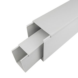 Wbo rắn PVC Trunking PVC Trunking kênh 65x65 PVC rắn hệ thống dây điện Duct Hot Bán hệ thống dây điện Duct tường mương Trunking - Product Image 1