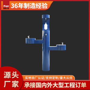 Fontaine à eau extérieure en acier inoxydable 304, eau froide, montage au sol, électrique, utilisation extérieure - Product Image 5