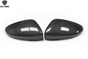 Coque de Rétroviseur en Fibre de Carbone à Remplacer pour Volkswagen VW CC <span class=keywords><strong>Scirocco</strong></span> EOS Passat Beetle Clipser sur le Cadre - Product Image 2