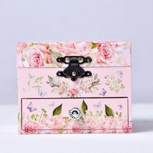 Caja <span class=keywords><strong>de</strong></span> música <span class=keywords><strong>de</strong></span> madera personalizada <span class=keywords><strong>de</strong></span> 4 pulgadas Ever Bright Elegante <span class=keywords><strong>Ballet</strong></span> Girl & Butterfly Design Pequeño regalo para niños Inspirado en la joyería - Product Image 4