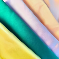 Tissu satiné charmeuse en polyester recyclé 100% recyclable Poly Matt