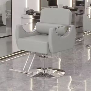 Silla de Barbero Giratoria y Ajustable, Equipo de Belleza para Spa, Silla de Salón para Estilistas, Tatuadores y Barberías, en Oferta - Product Image 5