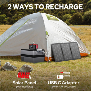 Supply110V พลังงานแบบพกพาเครื่องกำเนิดพลังงานแสงอาทิตย์120W สถานีเก็บพลังงานแบบพกพากลางแจ้งสำหรับตั้งแคมป์ G120 - Product Image 5