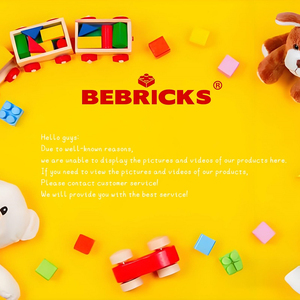 Bebricks Khối xây dựng sân bay C2082 đồ chơi tương thích 3182 máy bay thành phố đồ chơi GẠCH XÂY DỰNG 703 cái + khối trẻ em - Product Image 6