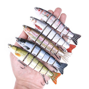 HENG JIA Esca Artificiale in ABS, Esca Finta Biomimetica Stampata per <span class=keywords><strong>Pesca</strong></span> a Spinning Senza Ami - Product Image 1