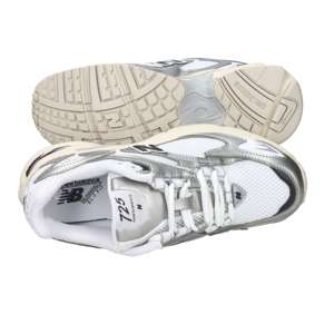 New Balance Baskets unisexes ML725CG Blanc Argent 43 Chaussures Chunky avec empeigne en maille amortie et semelle extérieure en caoutchouc - Product Image 6