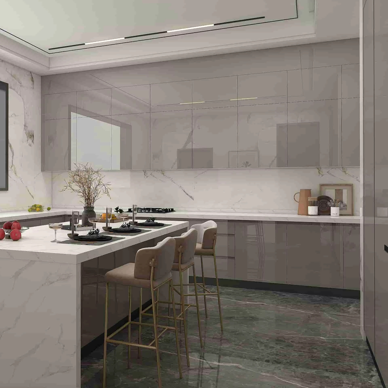 New Products Kitchen Cabinet Display Hot