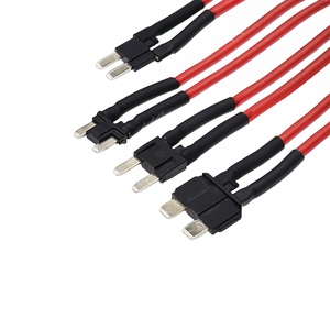 带 2 根引线的保险丝接线端子线，M2 长脚 Micro2 Mini ATC ATO，12V 汽车卡车船用线束 OEM 定制 - Product Image 5