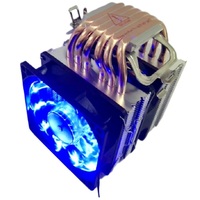 Kipas Pendingin Dual Tower 12cm Enam Pipa Panas Universal untuk Komputer Desktop Game Intel Core LGA2011 1700 1851 115X AMD AM5 AM4