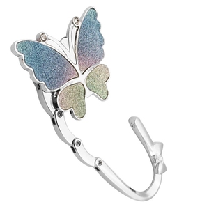 Quà KhuyếN MạI Sang Trọng Có Thể Gập Lại Bướm Túi Xách Móc Bảng Hanger Xách Tay Purse <span class=keywords><strong>Hook</strong></span> Cho Phụ Nữ - Product Image 2