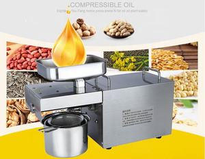 Mini máquina de <span class=keywords><strong>baobab</strong></span> prensado de aceite de canola de Alemania de acero inoxidable para el hogar - Product Image 3