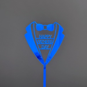 Ins Style Men's Birthday Acrylic Cake Toppers Dad Happy Birthday Cake Plugins, Venta caliente Suministros <span class=keywords><strong>para</strong></span> fiestas - Product Image 3