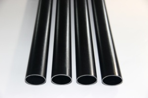 Pultruded hạt gỗ kết thúc FRP hồ sơ hình bầu dục ống sợi thủy tinh hồ sơ nhà máy rỗng xử lý cường độ cao ăn mòn siêu thị - Product Image 2