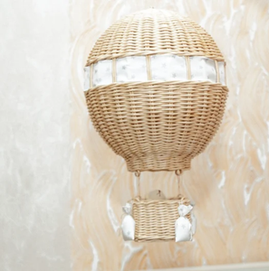 Di alta qualità in Rattan mongolfiera vivaio parete <span class=keywords><strong>Mobile</strong></span> appesa decorazioni per <span class=keywords><strong>soggiorno</strong></span> per la casa dei bambini Dexor - Product Image 6