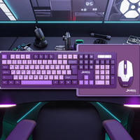 Combo clavier et souris sans fil Offre Spéciale 3-en-1 avec ensemble de tapis de souris prix d'usine d'origine pour PC ordinateur portable