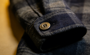 Giacca in Lana da Uomo Primavera-Autunno, Motivo a Quadri Personalizzato, Vestibilità Comoda, Stile Casual - Product Image 3