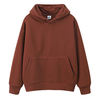 Sweat-shirt à capuche personnalisé de haute qualité, en polyester, couleur unie, polyvalent, multicolores, pour la course à pied