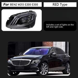 W213 Mise à niveau des phares LED pour Benz <span class=keywords><strong>E200</strong></span> E260 E300 2016-2019 Lampe frontale DRL Signal Projecteur Lentille Automobile Maybach Modifié - Product Image 5