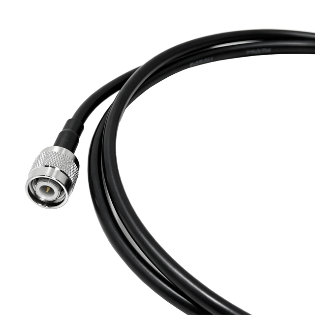 N Male to TNC Male Pigtail Cable 50Ohm RG58 RF Coaxial Cable for GPS Navigation Antenna RTK Survey Antenna Wireless Mic System