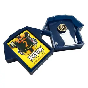 Best selling products Metal Souvenirs Hard enamel football lapel Pin Men's alloy badge