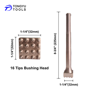 SDS最大衬套刀头1-9/16 "X 11-3/4"，25齿硬质合金头衬套凿子，用于混凝土表面粗糙化涂层去除 - Product Image 3