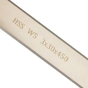 HSS alisadora de madera cuchillos 250x25x3 de madera