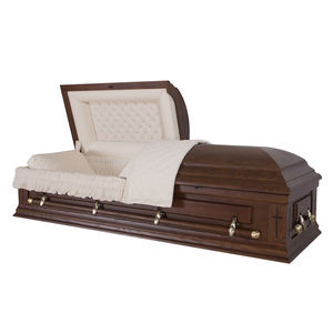 Großhandel Günstigster Preis Holz Särge Massivholz Sarg-Kunden spezifische Särge und Sarg für die Beerdigung - Product Image 5