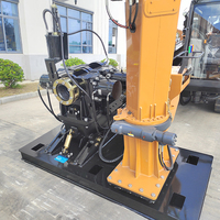 Горизонтально-направленная буровая установка Goodeng GS1000-LS 100 тонн для анкерного крепления насосов и двигателей