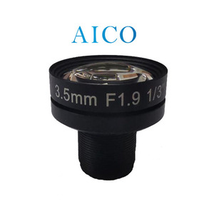 Tiêu Cự <span class=keywords><strong>3</strong></span>.5mm F1.9 <span class=keywords><strong>3</strong></span>.5mm méo thấp M12 gắn bảng CCTV <span class=keywords><strong>1</strong></span>/<span class=keywords><strong>3</strong></span> "ống kính không biến dạng - Product Image 1