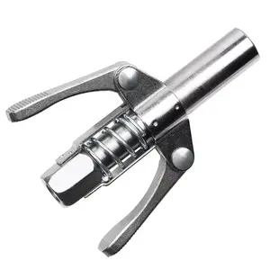 Grease Gun Nozzle minyak roda gigi mengunci sendiri Tang jenis pistol minyak kepala datar Nozzle kepala datar minyak Coupler