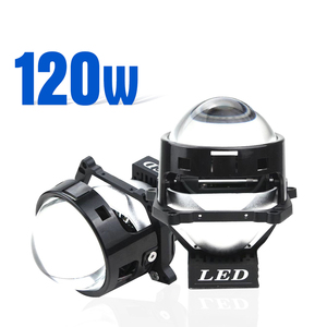 Xenplus Nouveau LP45 120W Vente en gros d'usine Lentille de projecteur Bi LED 2,5 pouces avec faisceau haut et bas 6000k Blanc 60W 6000lm Faisceau focalisé - Product Image 2