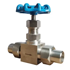 High-security Thread,screwed end high pressure carbon steel needle valve