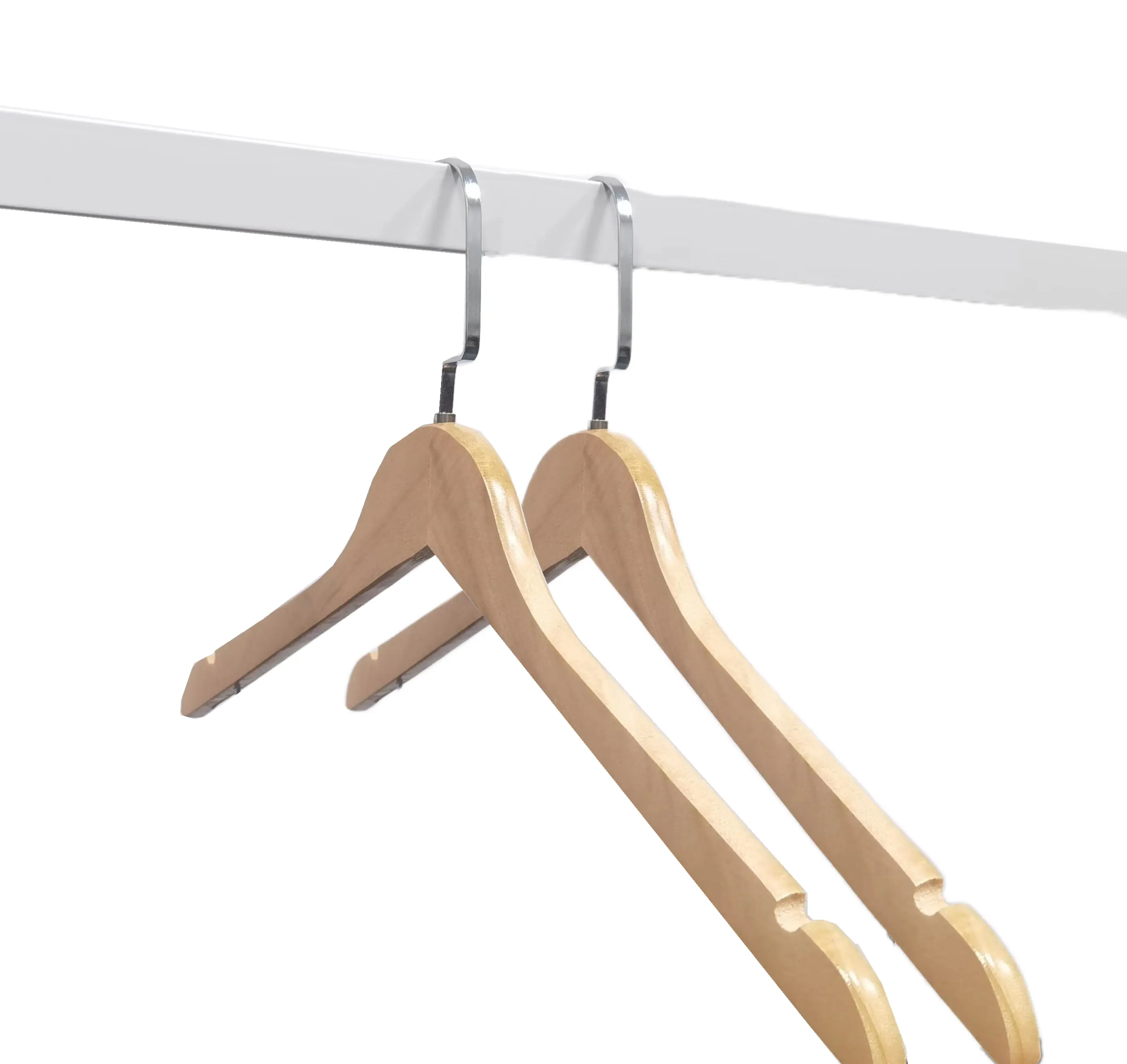 Groothandel Luxe Houten Kleerhangers Brede Schouder Custom Logo Zwart Houten Hanger Voor Kleding Winkel Met Vierkante Gouden Haak Rack