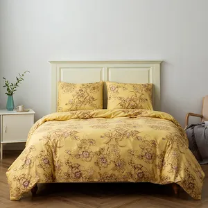 Romantic hot selling bedding 100% polyester unique pillowcases duvet cover sets from Pakistan