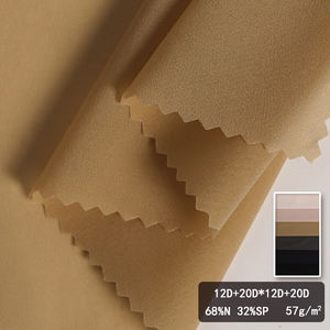 Tissu extensible quadridirectionnel 12D à armure unie, directement de l'usine, pour vêtements de protection solaire d'extérieur et vestes légères - Product Image 1