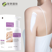 Lotion corporelle blanchissante naturelle biologique pour peau noire vente en gros de soins de la peau de marque privée lait éclaircissant et hydratant