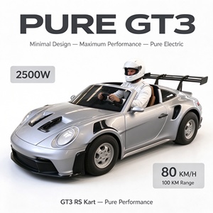 รถโกคาร์ทไฟฟ้า MCG รุ่น Retro Drift สำหรับศูนย์รวมความบันเทิงสำหรับครอบครัว 72V 3000W ดูแลรักษาง่าย สำหรับผู้ใหญ่และวัยรุ่น - Product Image 6