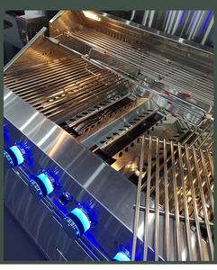 יוקרה מודרני מודולרי ריהוט מטבח חיצוני מעוצב ריהוט גן 304 נירוסטה ארון מטבח חיצוני - Product Image 3