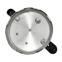 Autocuiseur en Alliage d'Aluminium de 23L Grande Capacité pour Cuisine, Usage Domestique et Professionnel, Stérilisateur à Pression Allemand