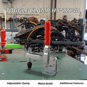 HS-12140 ตัวหนีบแบบปรับได้ชุบสังกะสี (โลหะ นิ้ว)-สำหรับงานอุตสาหกรรม-คล้ายกับ De-sta-co -207-S - Product Image 2