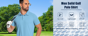 Polo de hombre para negocios, día de trabajo, manga corta, 2 botones, atractivo para hombre, alta calidad, adecuado para hombre de negocios, fiesta de golf - Product Image 6