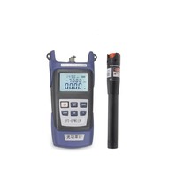 Kit d'outils FTTH en fibre optique de haute qualité comprenant un compteur de puissance, un stylo VFL, un coupe-fibre, un coffret d'outils pour équipement de fibre optique